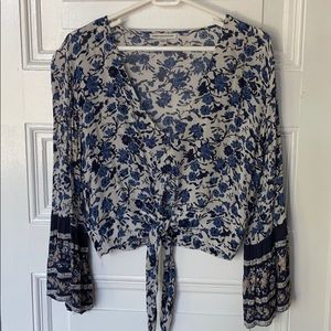 Flowy floral top